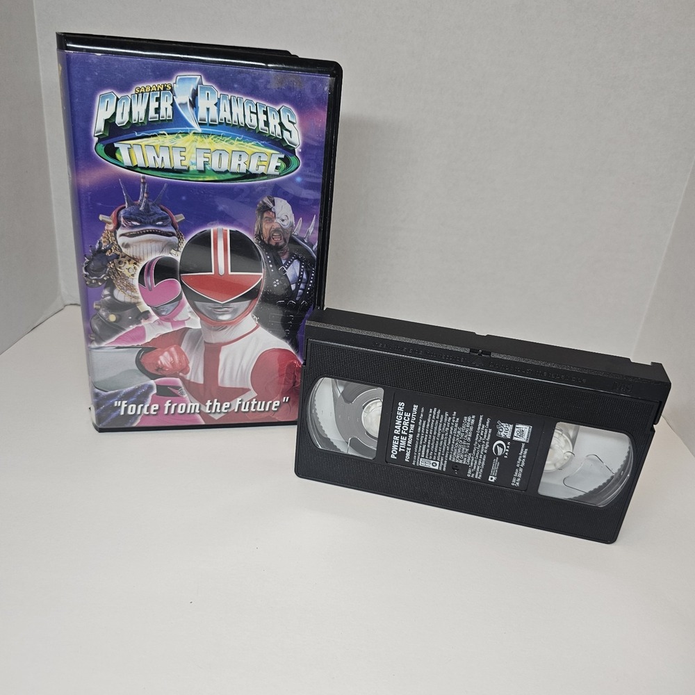 Power‎ Rangers Time Force: Force from the Future (VHS, 2001)